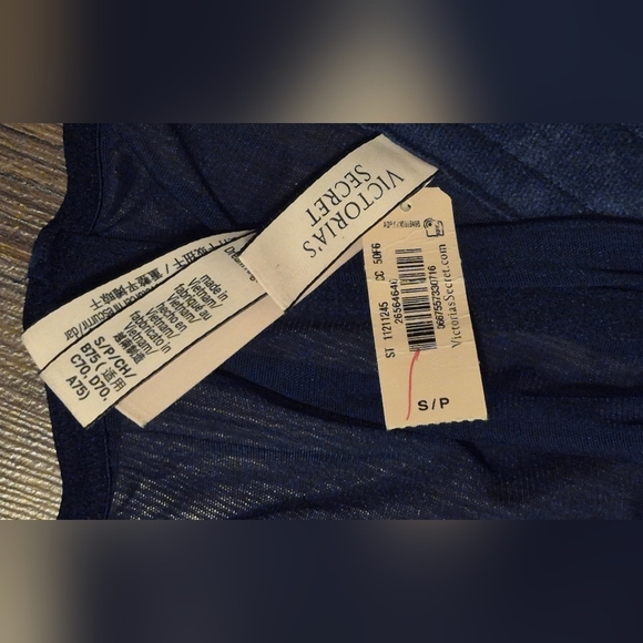 Victoria’s Secret Dream Angels Embroidered Bustier – Navy | Size S - Picture 5 of 5